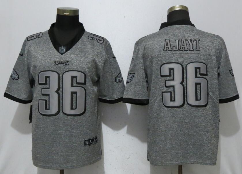 Men Philadelphia Eagles #36 Ajayi Gray Vapor Untouchable Stitched Gridiron Limited Nike NFL Jerseys->st.louis cardinals->MLB Jersey